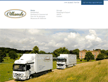 Tablet Screenshot of ollands.com